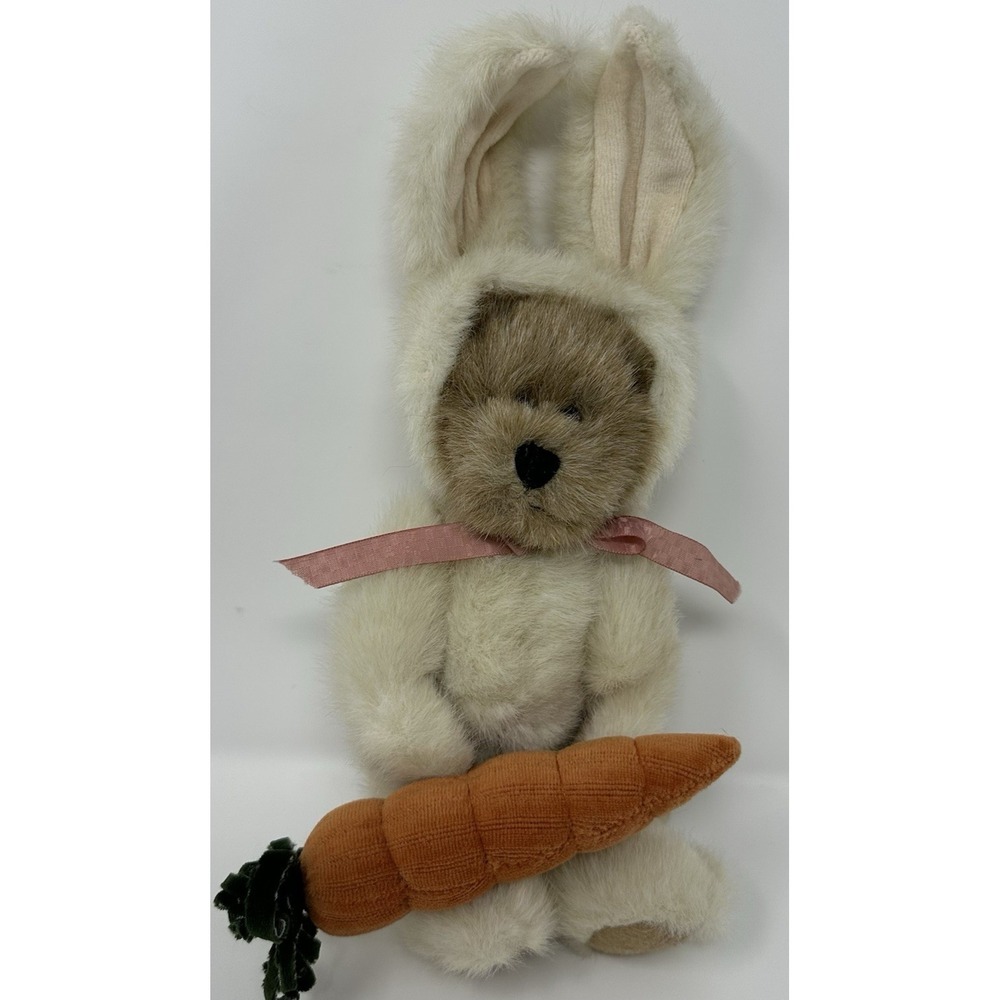 Boyds‎ Plush Bear AGATHA SNOOPSTEIN Dressed in Bunny Costume 10" #91870